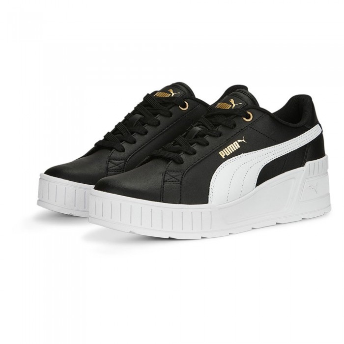 [해외]푸마 Karmen Wedge 운동화 139554191 Puma Black / Puma White