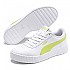 [해외]푸마 Carina L 운동화 141291742 Puma White / Sunny Lime / Sunny Lime