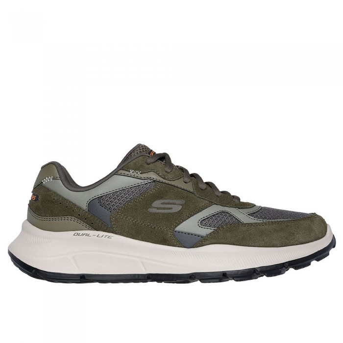 [해외]스케쳐스 Equalizer 5.0 운동화 141115862 Olive Suede / Duraleather / Mesh