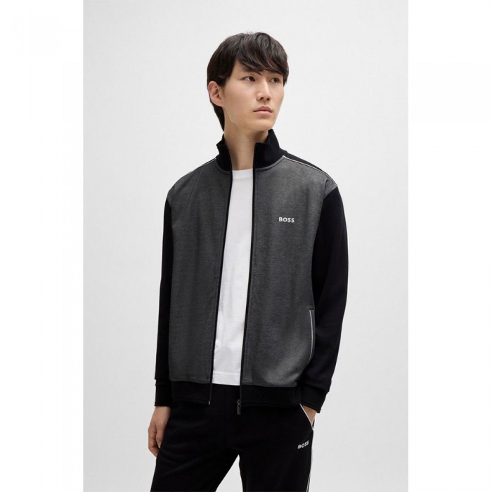 [해외]BOSS Tracksuit 10166548 28 풀지퍼 스웨트셔츠 141241236 Black