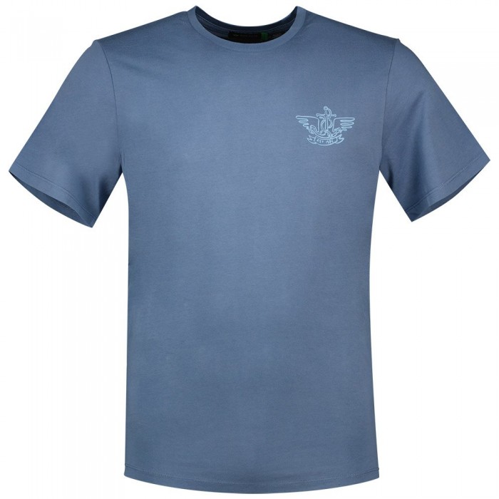 [해외]다커스 Logo 반팔 티셔츠 140946898 Wing And Anchor Handstyle Bluefin (Placid Blue)