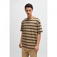 [해외]휴고보스 Nistripo 10265743 반팔 티셔츠 141152970 Medium Beige