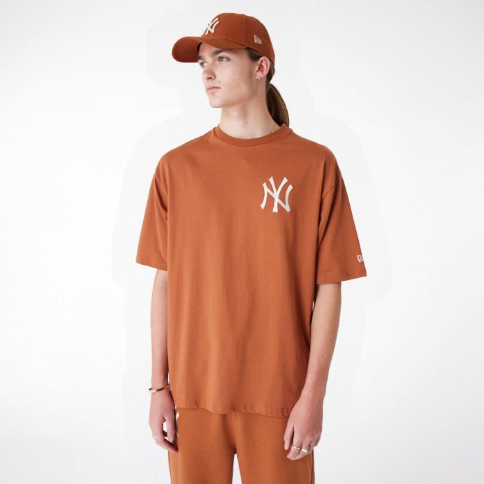 [해외]뉴에라 League Essntls Lc New York Yankees 반팔 티셔츠 140595630 Med Brown