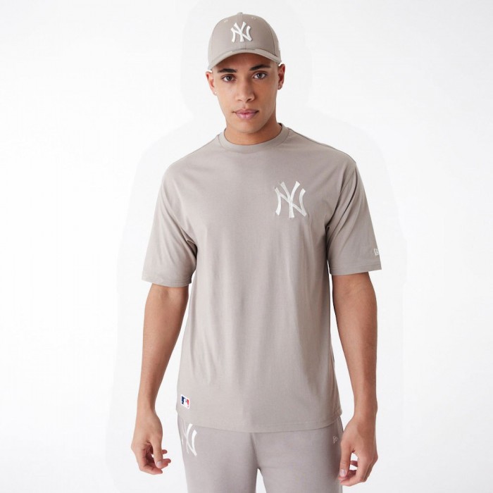 [해외]뉴에라 League Essntls Lc New York Yankees 반팔 티셔츠 140595631 Pastel Brown