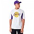 [해외]뉴에라 NBA Mesh Panel Los Angeles Lakers 반팔 티셔츠 140595874 White