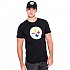 [해외]뉴에라 NFL Regular Pittsburgh Steelers 반팔 티셔츠 140716802 Black