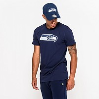 [해외]뉴에라 NFL Regular Seattle Seahawks 반팔 티셔츠 140716806 Dk Blue