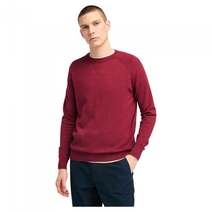 [해외]팀버랜드 Williams River Cotton Raglan 슬리브 스웨터 141176846 Cordovan Heather