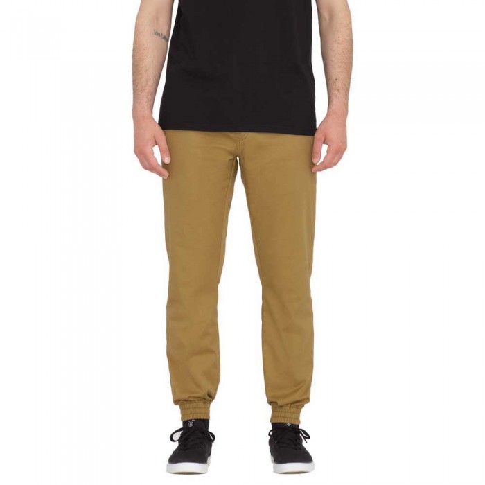 [해외]볼컴 Frickin Slim Fit 조거팬츠 140659501 Dark Khaki