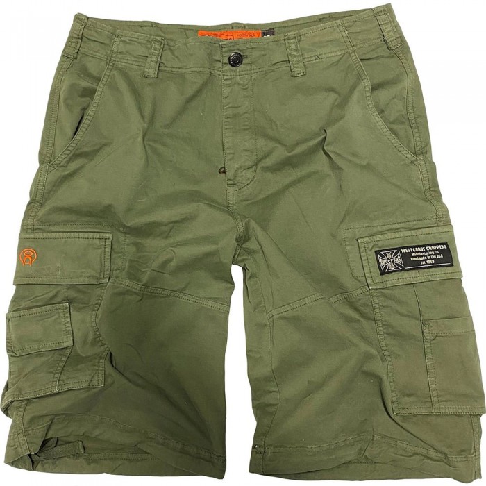 [해외]WEST COAST CHOPPERS CFL Cargo 반바지 139013587 Vintage Olive Green