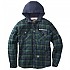 [해외]WEST COAST CHOPPERS Sherpa Lined Flannel 자켓 139488804 Black / Grey