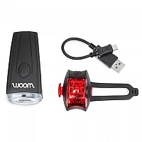 [해외]WOOM Cyclope 조명 세트 1141318809 Black / Red