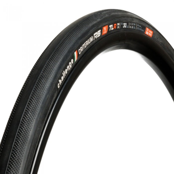 [해외]CHALLENGE Open Criterium RS 350 TPI Tubeless 도로용 타이어 700 x 30 1140612128 Black / Black