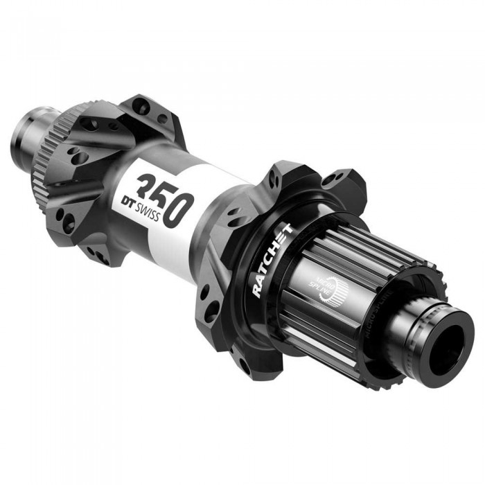 [해외]디티스위스 350 Straightpull System 36 SL CL Disc Boost Shimano Micro Spline MTB 뒷 허브 1141325717 Black