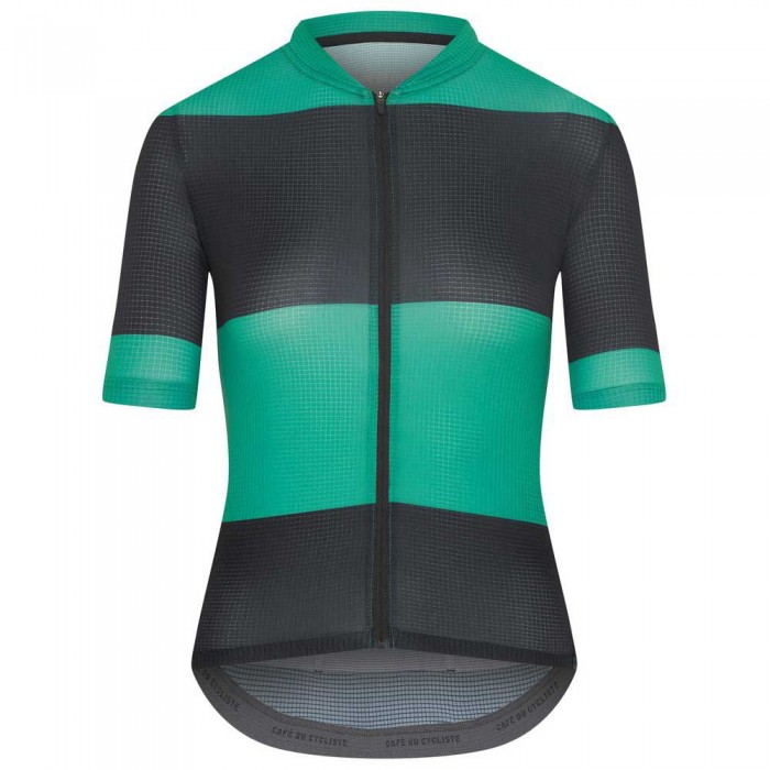 [해외]CAF? DU CYCLISTE Angeline 반팔 저지 1141323473 Black / Green