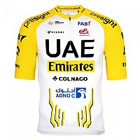 [해외]피세이 UAE 팀 Emirates - Tour De France 2024 Replica 반팔 저지 1141291318 Yellow / White