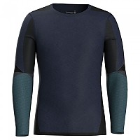 [해외]스마트울 Intraknit Merino 200 Colorblock 긴팔 베이스 레이어 1140817129 Deep Navy / Twilight