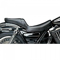 [해외]LEPERA 2-Up Smooth Harley Davidson Fxlr 1340 Low Rider Custom 오토바이 시트 9140194851 Black