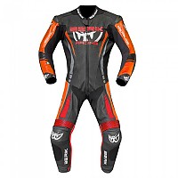 [해외]BERIK R2 오토바이 가죽 수트 9141268852 Black / Ktm Orange / Fluor Red