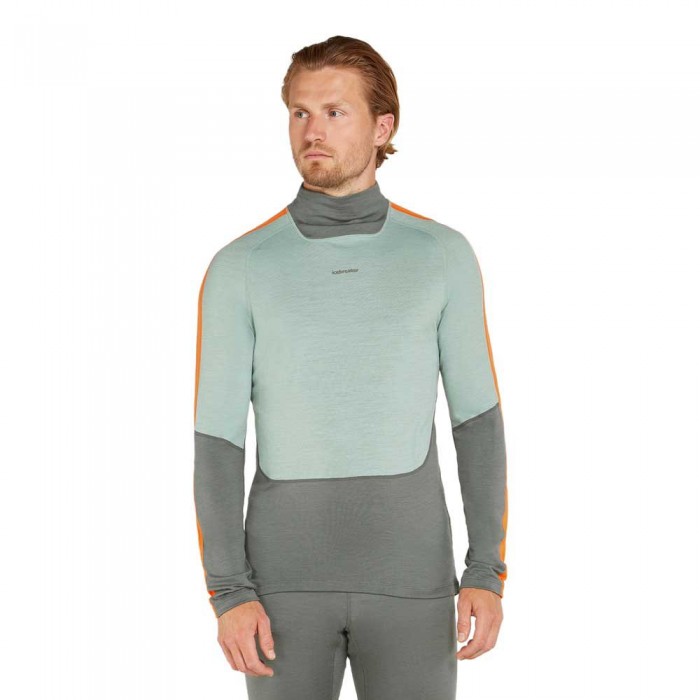 [해외]아이스브레이커 Merino 200 Oasis Sonebula High Neck 긴팔 베이스 레이어 9141265073 Galaxy / Moss / Blaze / Cb