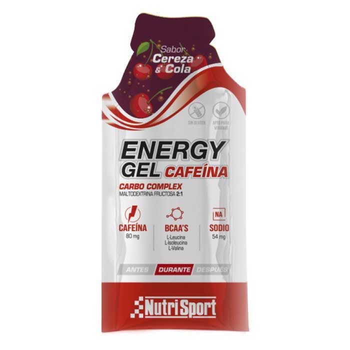 [해외]NUTRISPORT Energy Gel Cafeina 35g 에너지 젤 체리 앤 콜라 6141296571