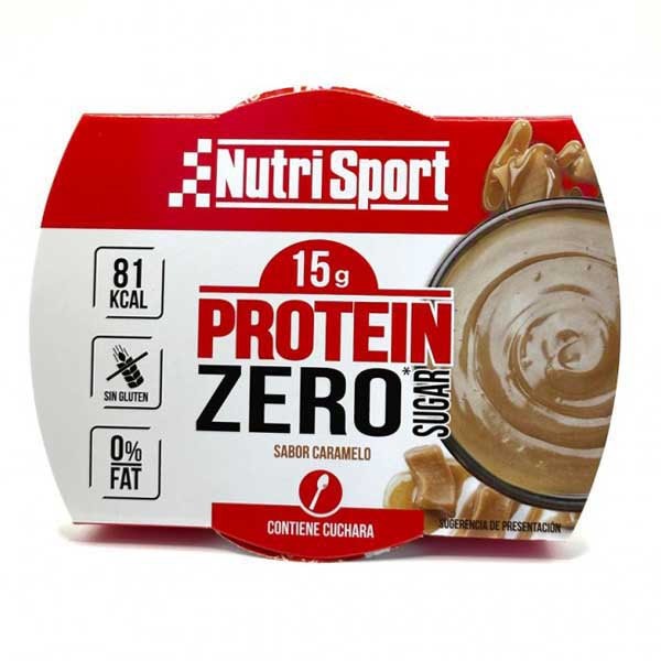 [해외]NUTRISPORT Pudding Protein Zero Sugar 단백질 푸딩 박스 카라멜 12 단위 6141296606