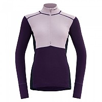 [해외]DEVOLD OF NORWAY Lauparen Merino 190 하프 지퍼 긴팔 티셔츠 6141216221 Orchid / Lilac / Ink