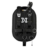 [해외]엑스딥 Zeos 28 Deluxe stainless steel backplate XL weight pockets 날개 10141339577 Black