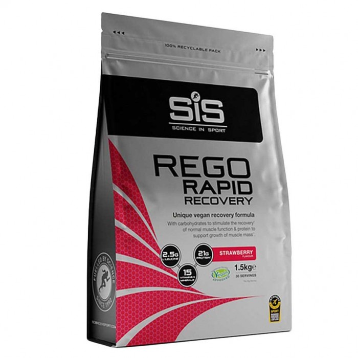 [해외]SIS Rego Rapid Strawberry 1.5kg 회복 음료 분말 4141248743 Multicolor