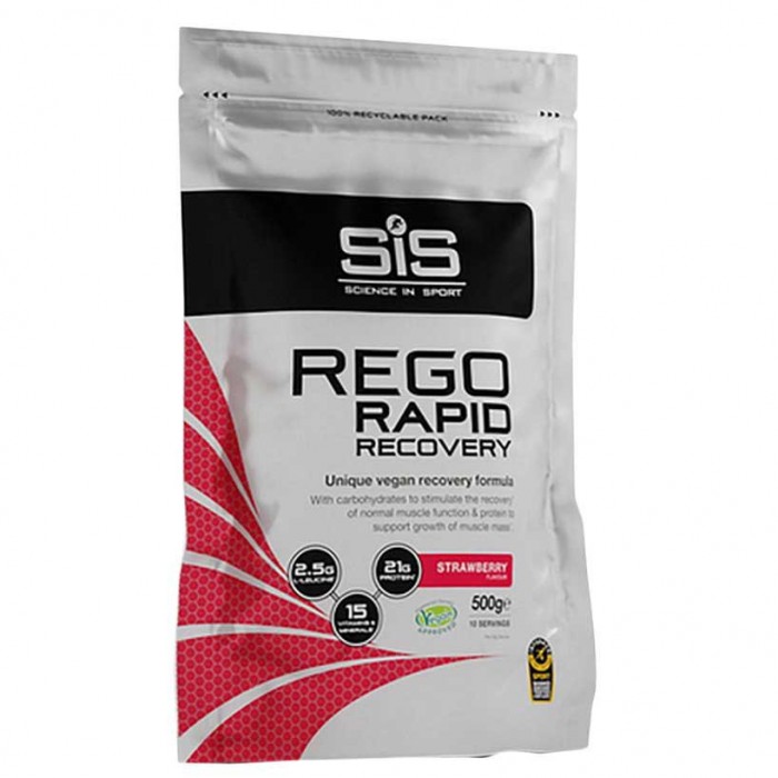 [해외]SIS Rego Rapid Strawberry 500g 회복 음료 분말 4141248744 Multicolor