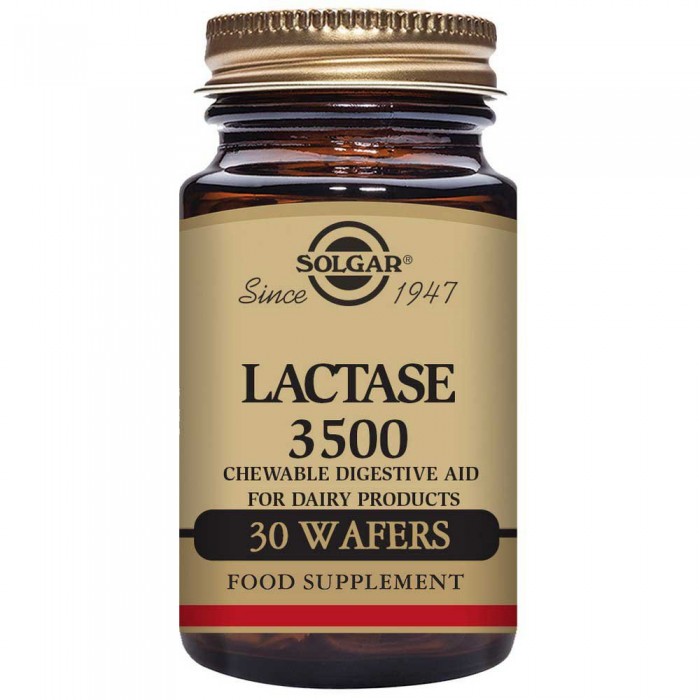 [해외]SOLGAR Lactase 3500 30 Units 4138036102 Brown