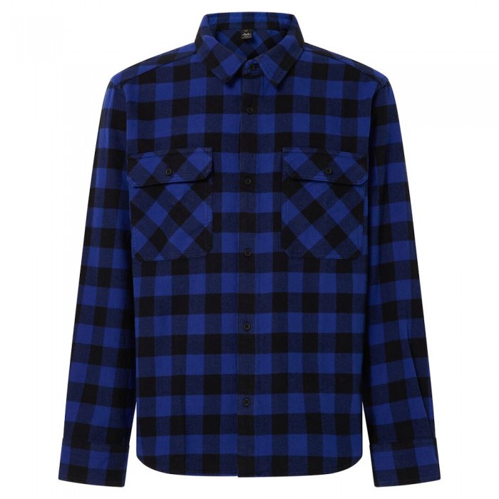 [해외]오클리 APPAREL 90S Plaid 긴팔 셔츠 4140752766 Blue / Black Check