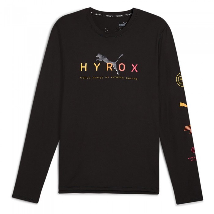 [해외]푸마 HYROX Run Clo 긴팔 티셔츠 7141247753 PUMA Black