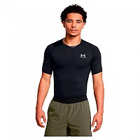 [해외]언더아머 HeatGear Compression 반팔 티셔츠 7141306008 Black