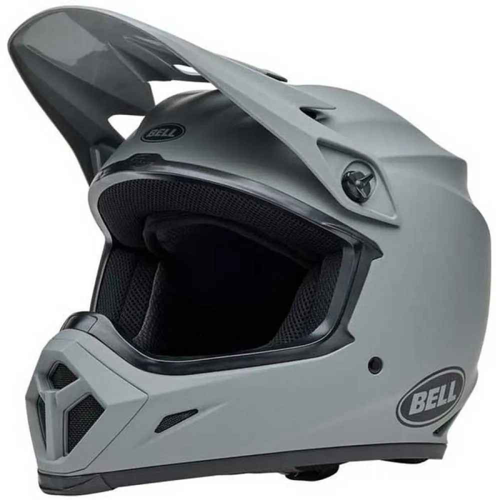 [해외]BELL MOTO MX-9 Mips Solid 오프로드 헬멧 9141272866 Matt Grey