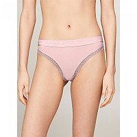 [해외]타미힐피거 Logo Waistband Lace Trim 끈팬티 141070979 Whimsy Pink