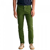 [해외]간트 Sunfaded Slim Fit 치노 팬츠 140872252 Jelly Green