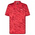 [해외]오클리 APPAREL Duality Jacquard 반팔 폴로 셔츠 140752960 Duality Swirl Red