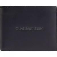 [해외]캘빈클라인 JEANS Logo Print Bifold Id 지갑 140907954 Black