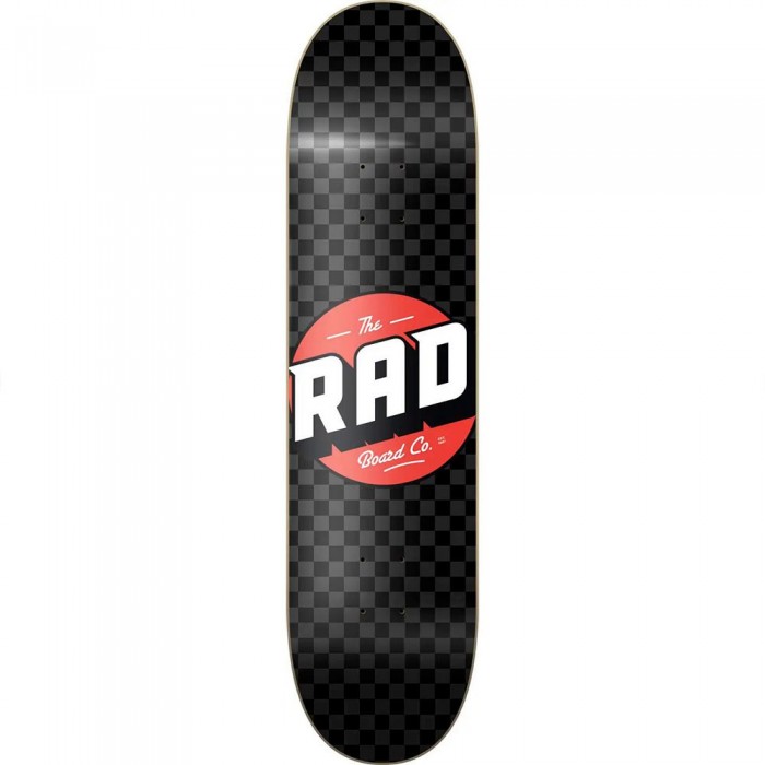 [해외]RAD SKATEBOARDS Checker 스케이트보드 데크 14141115327 Black / Grey