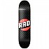 [해외]RAD SKATEBOARDS Checker 스케이트보드 데크 14141115328 Black / Grey / Black