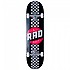 [해외]RAD SKATEBOARDS Checker Stripe 스케이트보드 14141115332 Black