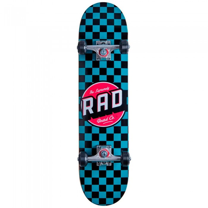 [해외]RAD SKATEBOARDS Checkers 스케이트보드 14141115342 Turquoise Green