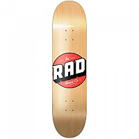 [해외]RAD SKATEBOARDS Solid Logo 스케이트보드 데크 14141115356 Natural Maple