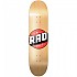 [해외]RAD SKATEBOARDS Solid Logo 스케이트보드 데크 14141115356 Natural Maple