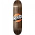 [해외]RAD SKATEBOARDS Solid Logo 스케이트보드 데크 14141115361 Vintage Maple / Vintage Maple