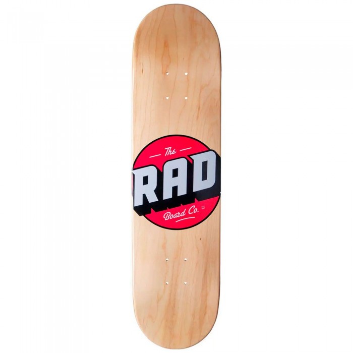 [해외]RAD SKATEBOARDS Solid Logo 스케이트보드 데크 14141115362 Wood