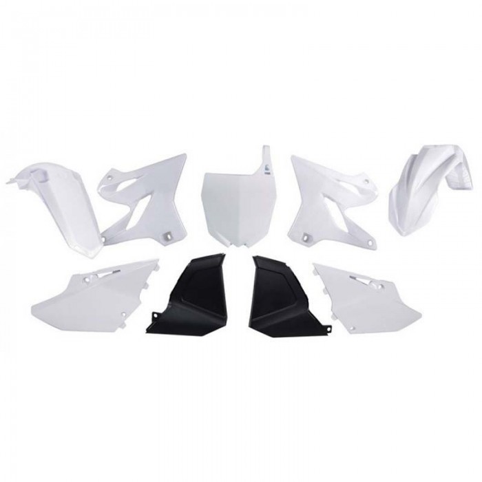 [해외]RTECH Yamaha YZ 125/YZ 250 2002-2021 R-KITYZ0-BN0-000 오토바이 플라스틱 키트 9140720980 White / Black