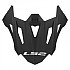 [해외]LS2 MX703 Integrated 썬바이저 9140894578 Matt Black