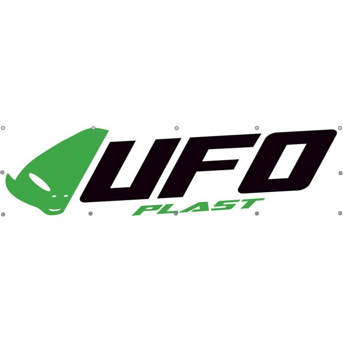 [해외]UFO AC02105 3x1m 배너 9141289238 White / Black / Green